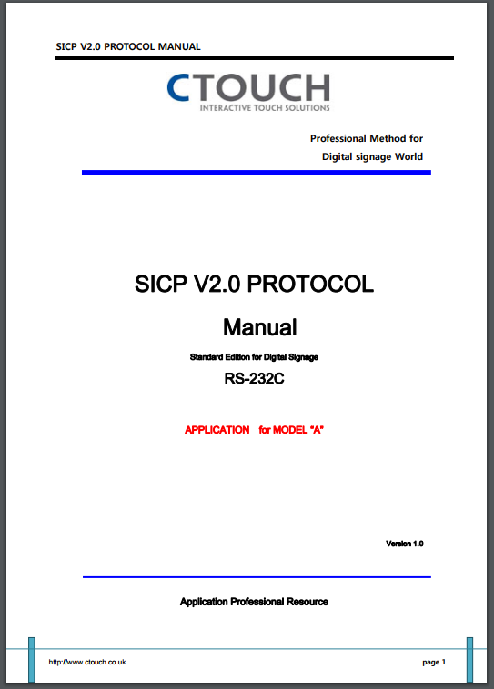 Serial communication protocol rs232 pdf